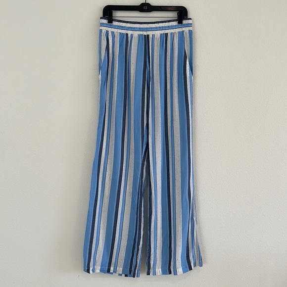 NWT DREW Striped Causal Pull On Pant - Picture 1 of 9
